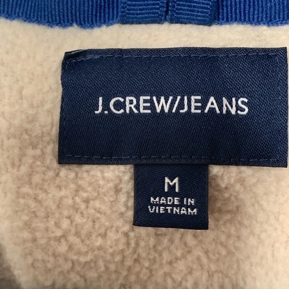 J. Crew Men’s Sherpa Vest Sz M